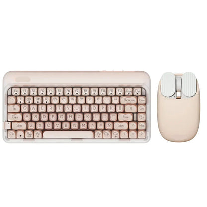 Mechanical OS/Pink Keyboards with Three Connection Types childrensterritory