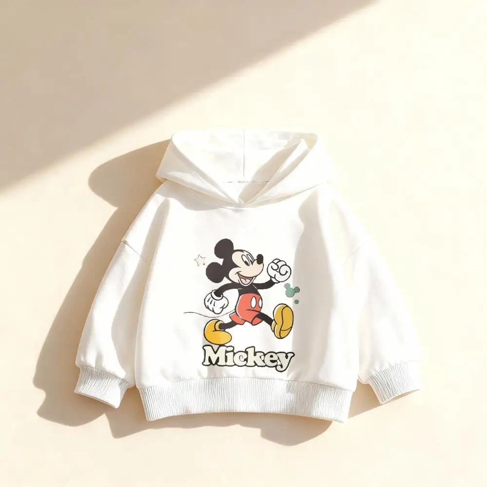 Kids' Long-Sleeved Cartoon Design Winter Hoodies