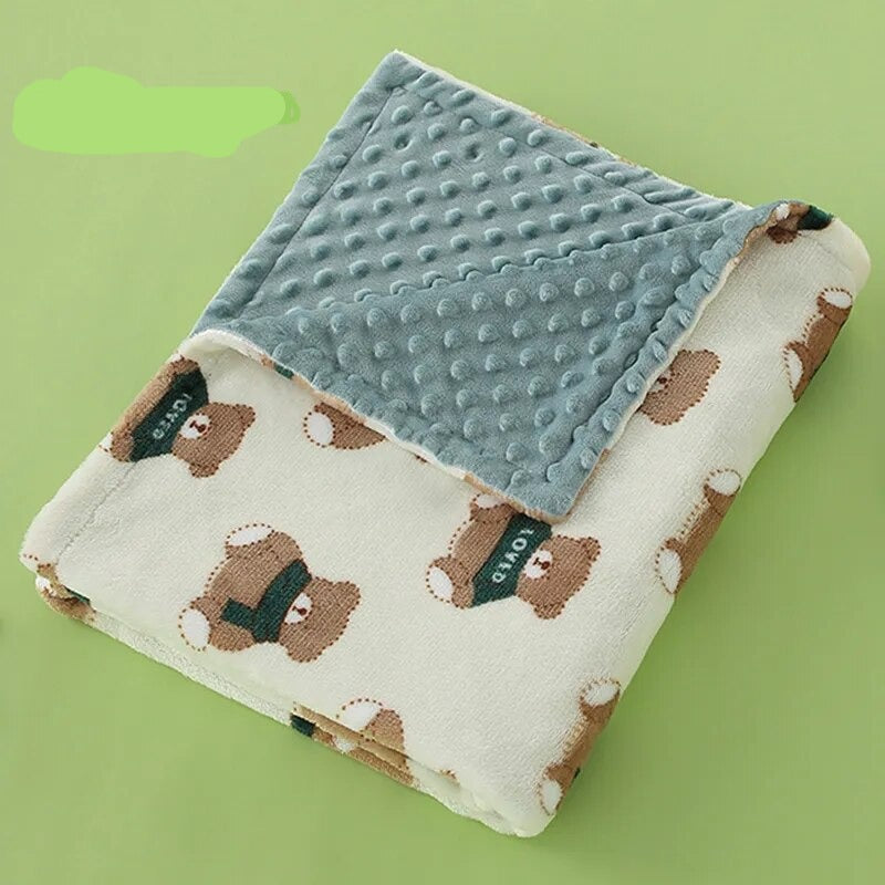 Newborn Soft Blanket Swaddling Photography Accessories childrensterritory