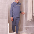 Soft Letter Print Cotton Pajamas for Baby/Kids Unisex childrensterritory