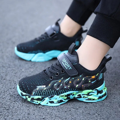Non-slip Lightweight Kids Boys Sports Shoes childrensterritory