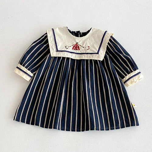 Baby Kids Long Sleeves Lace Design Christmas Party Costumes