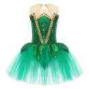 Girls' Sequins Gymnastics Leotard/Ballet Dance Dress childrensterritory