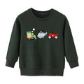 Cartoon Animal Print Long Sleeve Kids Boys Sweatshirts childrensterritory