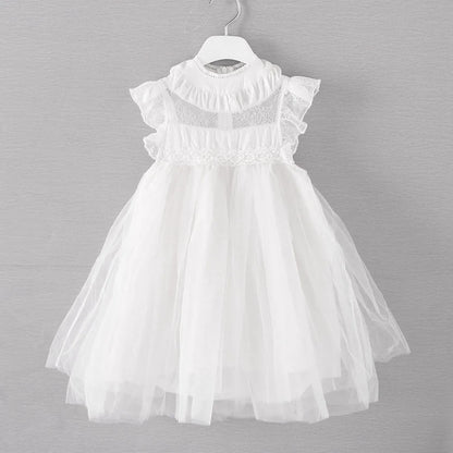 Kids Girls Lace Design Bohemia Style Summer Princess Party Dresses childrensterritory