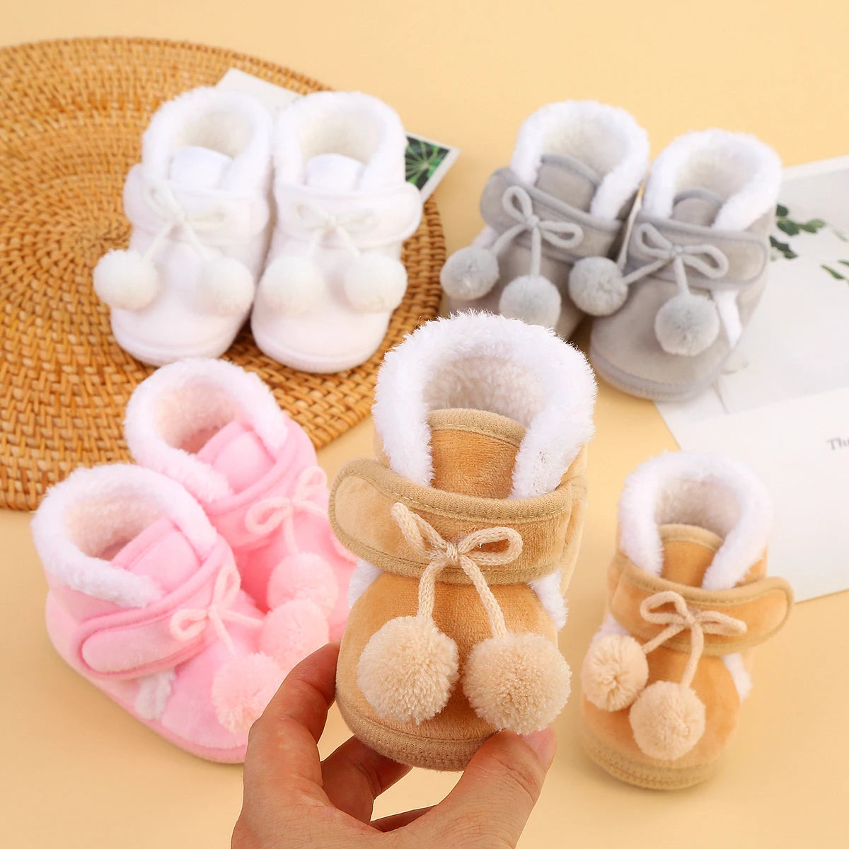 Warm, Soft, Baby Winter Boots/First Walkers