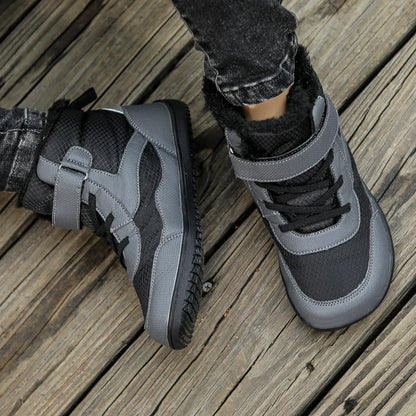 Street-Style Little/Big Kid Wide High Top Sneakers