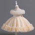 Star Sequin Design Fluffy Evening Princess Dresses childrensterritory