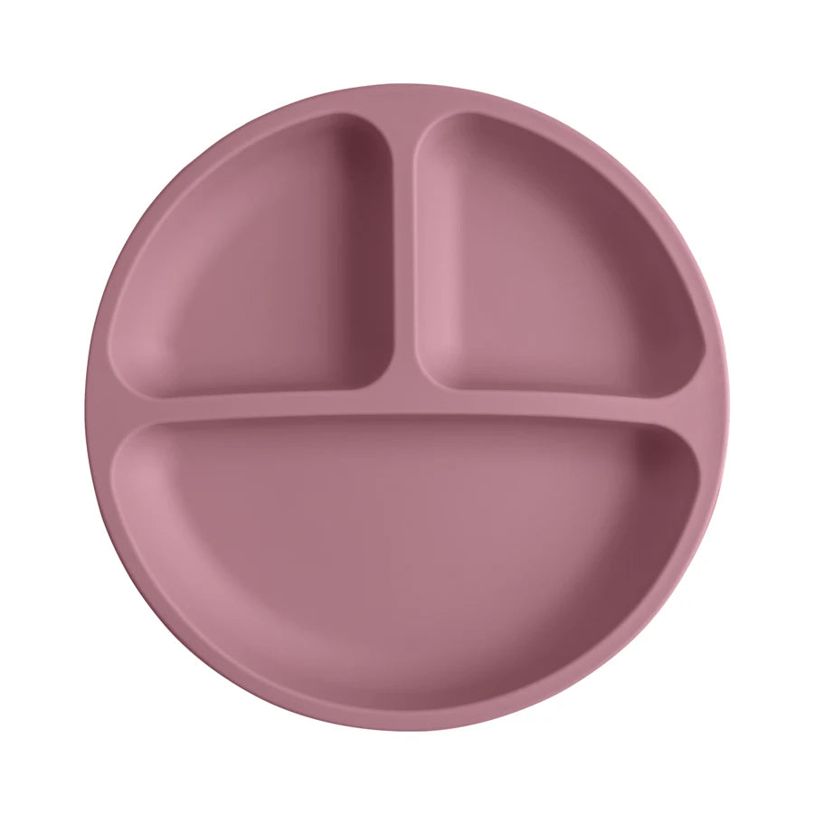 1PCS Toddler Silicone Sucker Dining Plate for Feeding Training childrensterritory