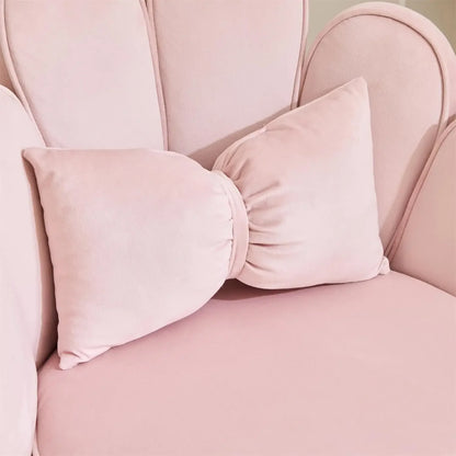 Comfy Modern Design Makeup Vanity Chair with Back childrensterritory