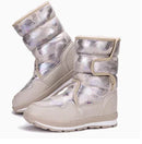 Kids Girls Non Slip Warm Waterproof Long Snow Boots