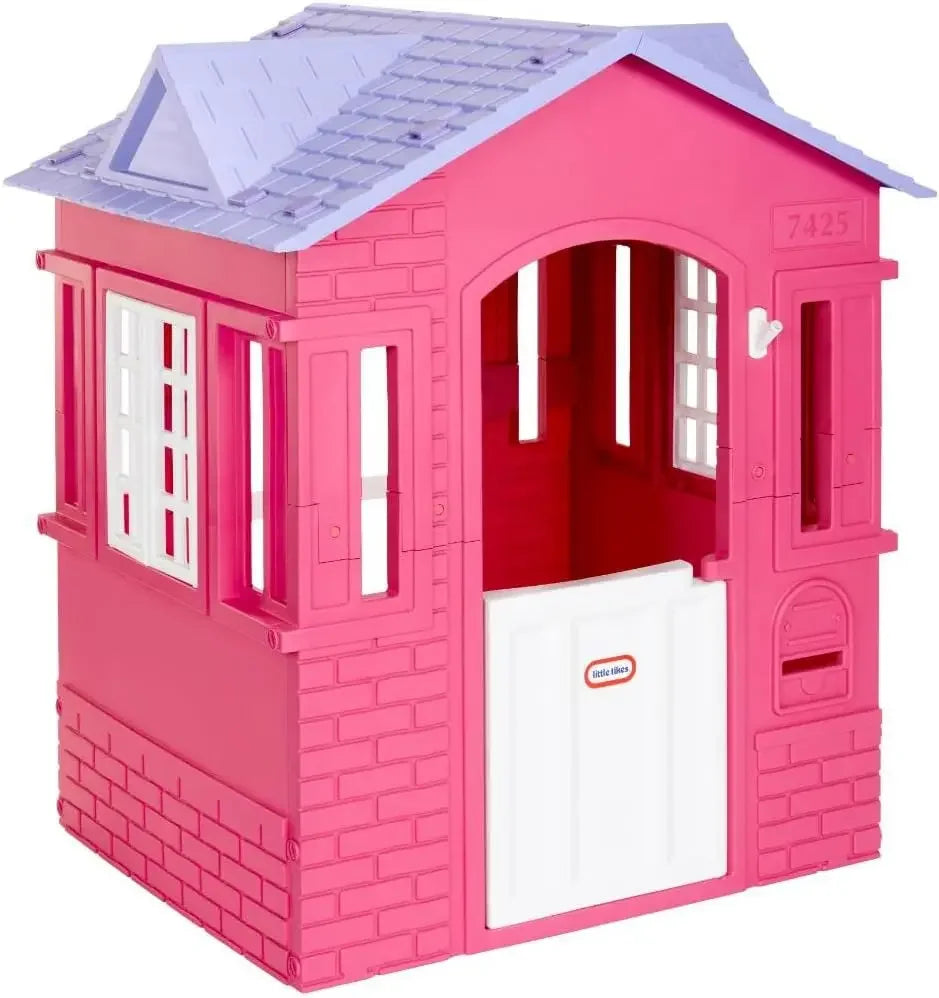 Cape Cottage Playhouse for Kids with Working Doors and Windows