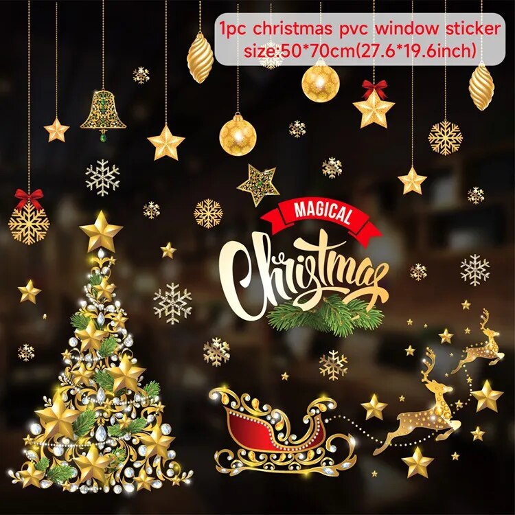 Kids Room Wall Decals for Christmas and New Year Decor childrensterritory