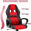 Office Swivel Chair with Adjustment and Lumbar Support childrensterritory