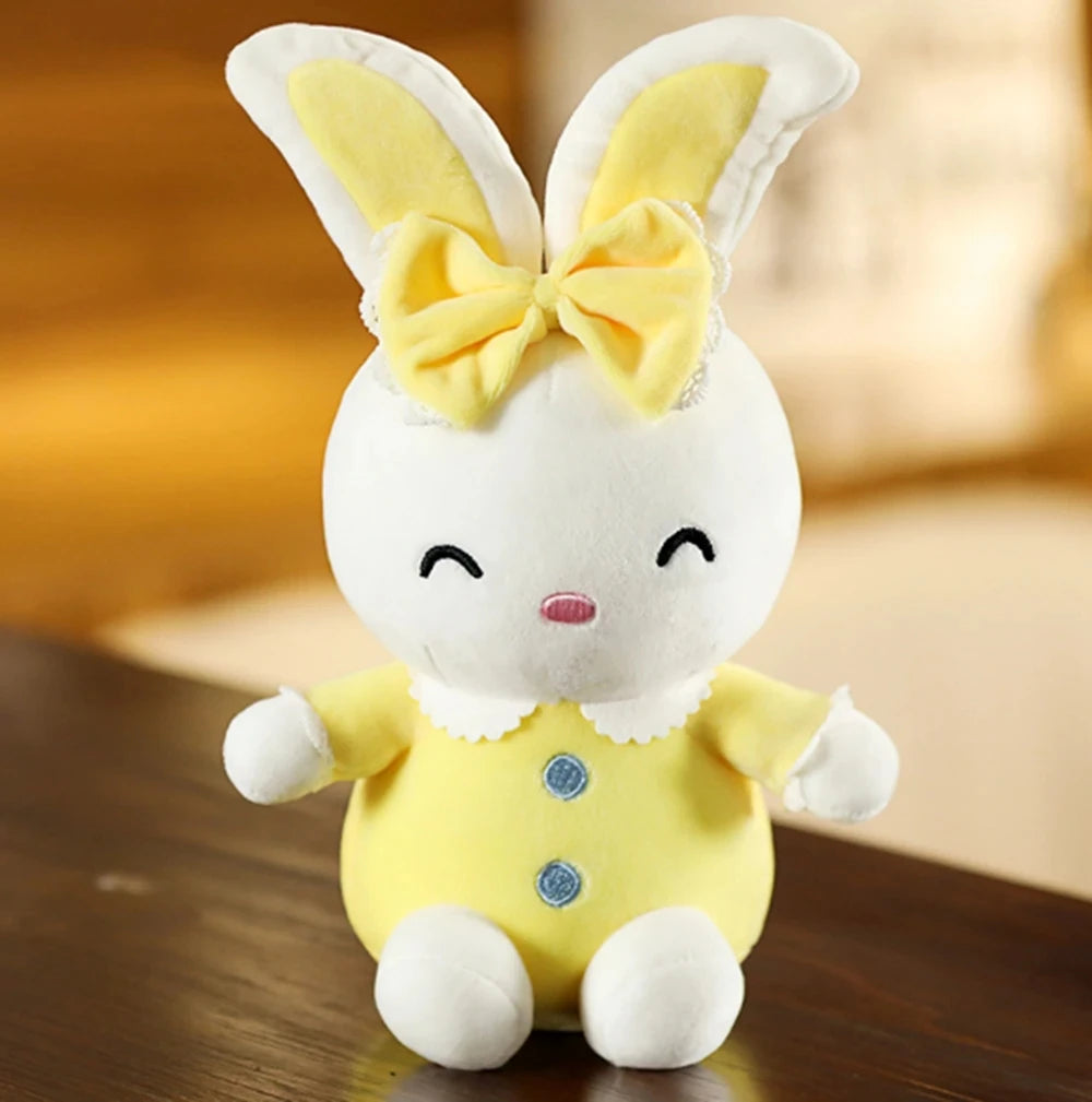 30CM Candy Color Rabbit Plush Toy for Birthday Christmas Gift childrensterritory