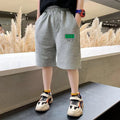 Kids Boys Funny Battery Print Sports Shorts for Summer childrensterritory