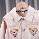 Kids Cartoon Print Long Sleeves Casual Clothing Set childrensterritory