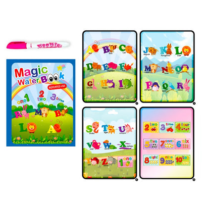 Reusable Magical Water Drawing Book with Pen Kids Toys childrensterritory