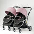 Luxury High-View Detachable Twin Baby Stroller childrensterritory