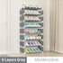 4/6/8-layer Shoe Organizer Stackable Canvas Rack for Home childrensterritory