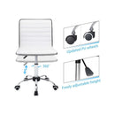 PU Leather Swivel Computer Desk Chair of Mid Back childrensterritory