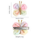 Gradient Butterfly Hair Clip Hair Accessories for Girls childrensterritory