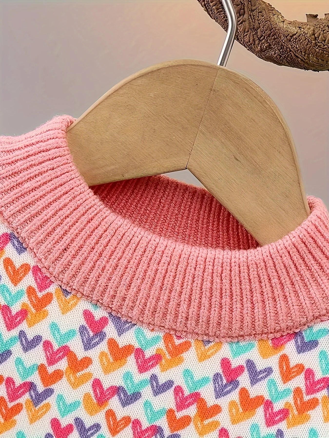Little Girls' Fleece-Lined Stylish Knitwear