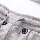 Cartoon Vehicles Print Kids Warm Sweatpants