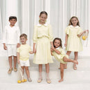 Collar Design Summer Casual Family Matching Outfits childrensterritory