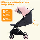 Easy Fold Lightweight Baby Stroller for Smooth Travel childrensterritory