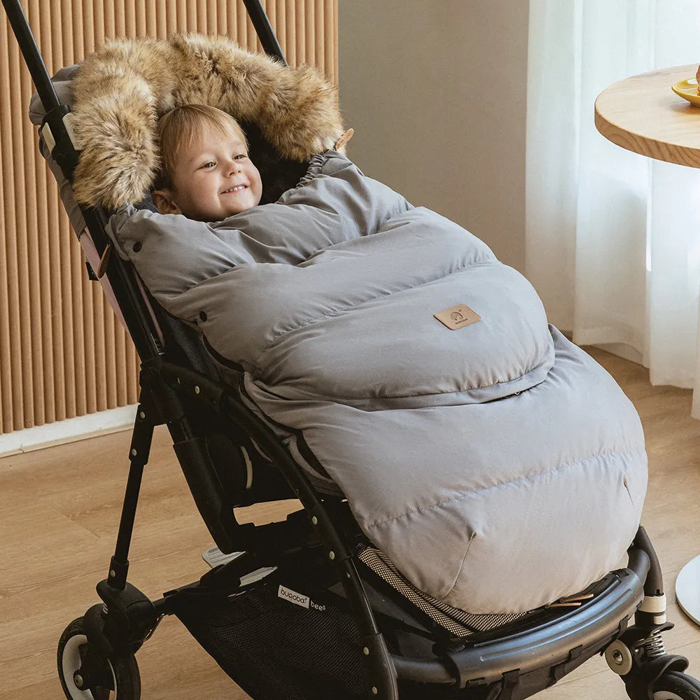 Warm and Thick Baby Stroller Footmuff for the Winter
