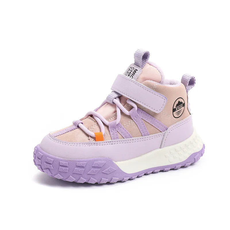Warm-lined Plush Cashmere Kids Winter Sports Shoes childrensterritory