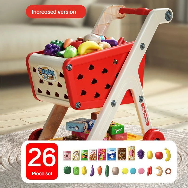 Kids' Lightweight & Durable Small Shopping Cart Trolley childrensterritory
