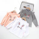 Kids Girl Cute Print Casual Sweatshirt And Pants 2-Piece Tracksuit