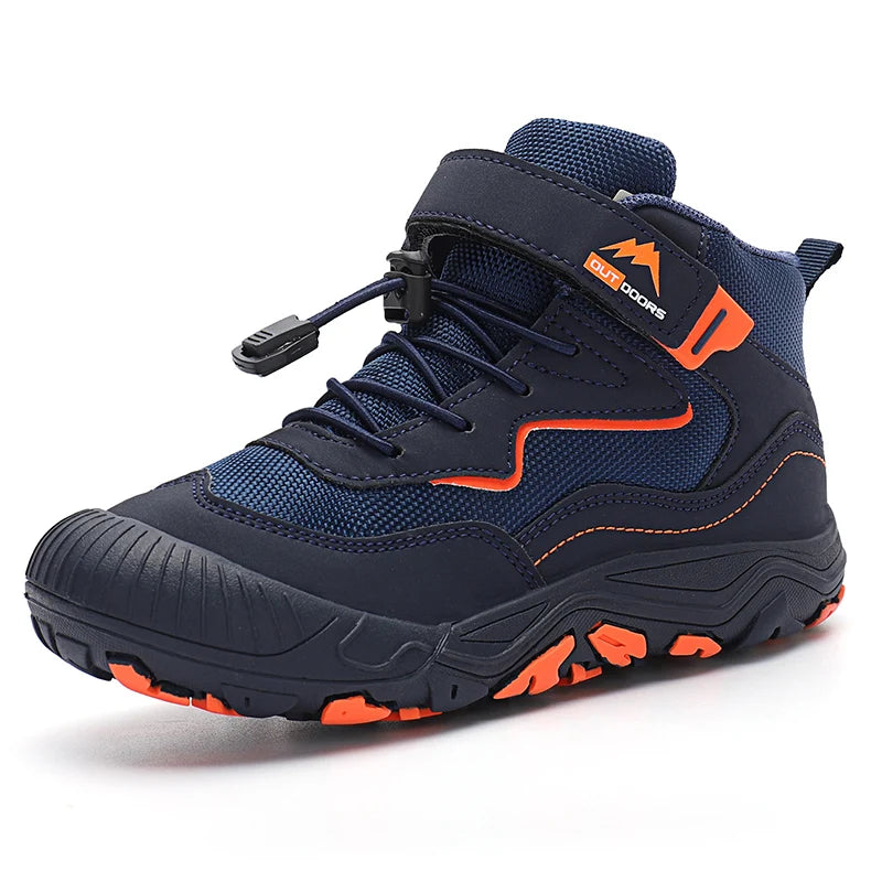 Kids New Designer Velcro High Top Climbing Shoes