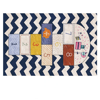 Cartoon Design Learning Kids Room Carpet for Crawling Jumping childrensterritory