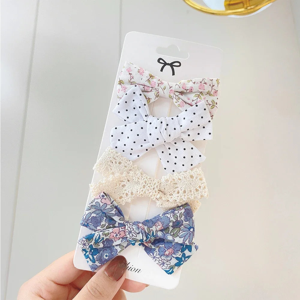 Girls Cute Handmade Lace Design Hair Accessories