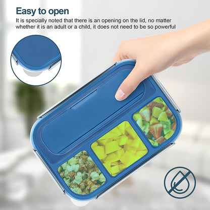 Insulated Kids Plastic Food Container, 1 Piece Lunch Box childrensterritory