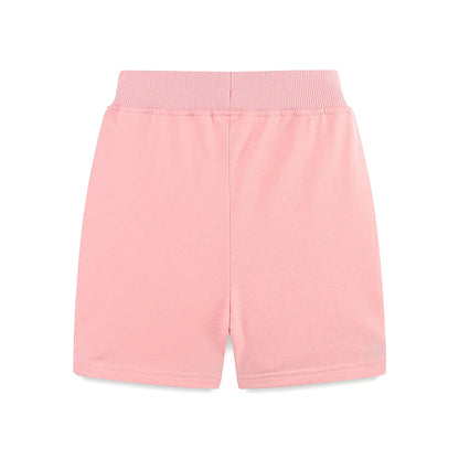 Flowers Embroidered Little Girls Cotton Soft Short Pants childrensterritory