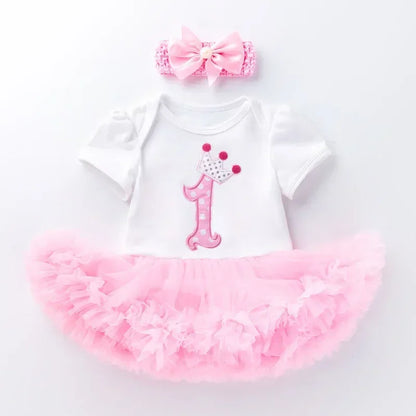 Baby Girl Tutu Romper Birthday/Party Dress
