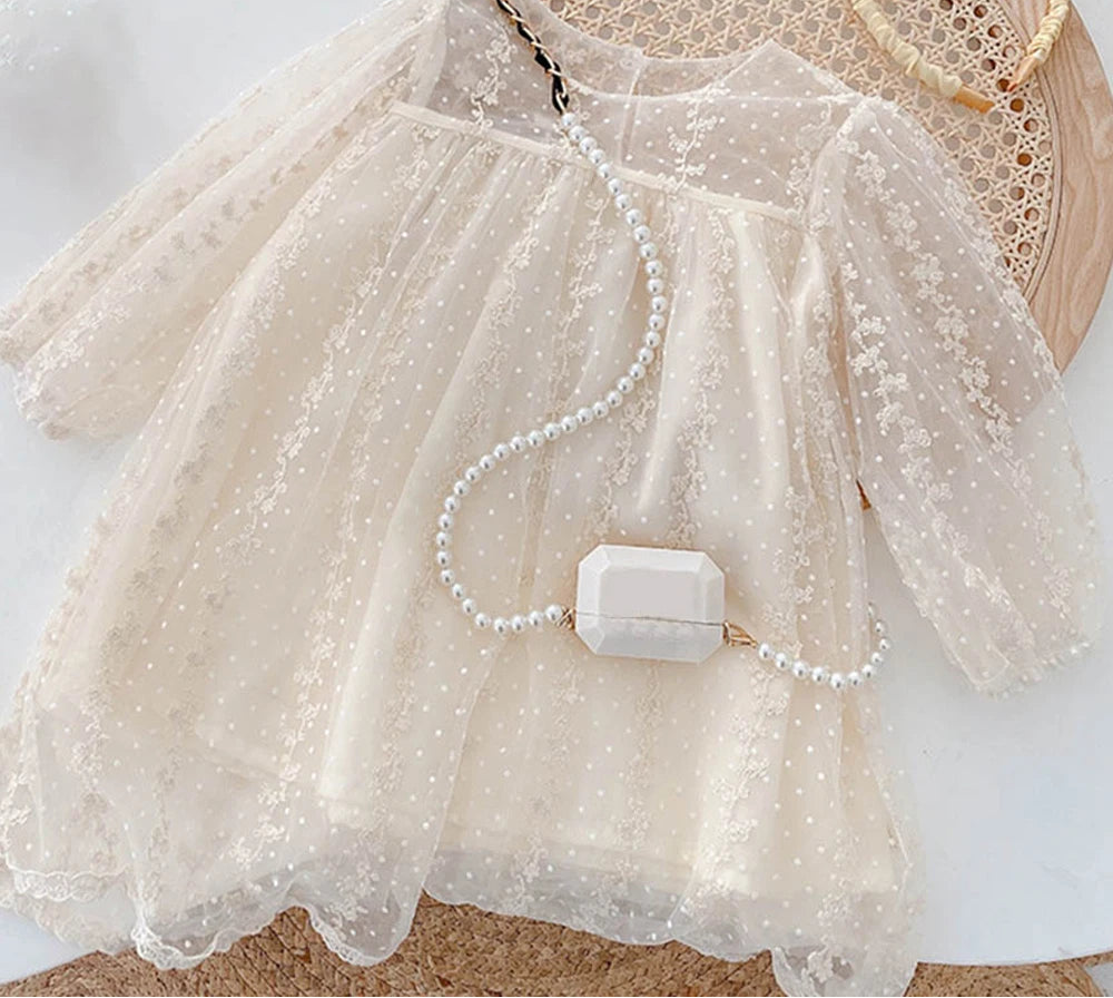 Little Girls Long Sleeve Weddings Dresses childrensterritory