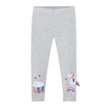 Kids Girls Cartoon Pattern Casual Leggings For 2-8 Years childrensterritory