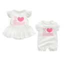 Baby Girl Pink Princess Clothing Sets for Birthday Party childrensterritory