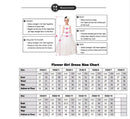 Elegant White Flower Girls Dresses for Kids Girls for Weddings childrensterritory