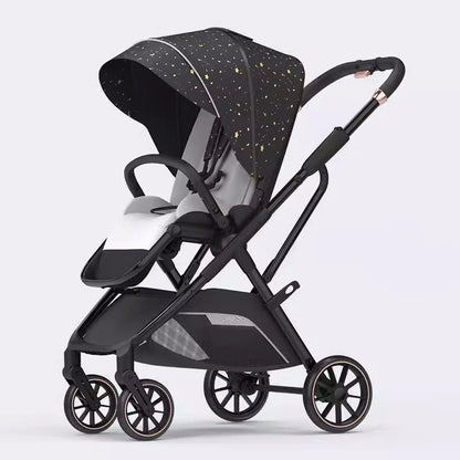 Luxury Portable High-View Baby Stroller