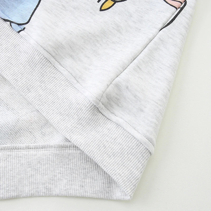 Little Girls Unicorns Design Cotton Hoodies for Autumn childrensterritory