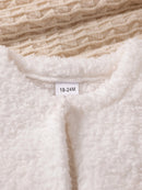 Girls' Long-Sleeved Bow Design Winter Dresses childrensterritory