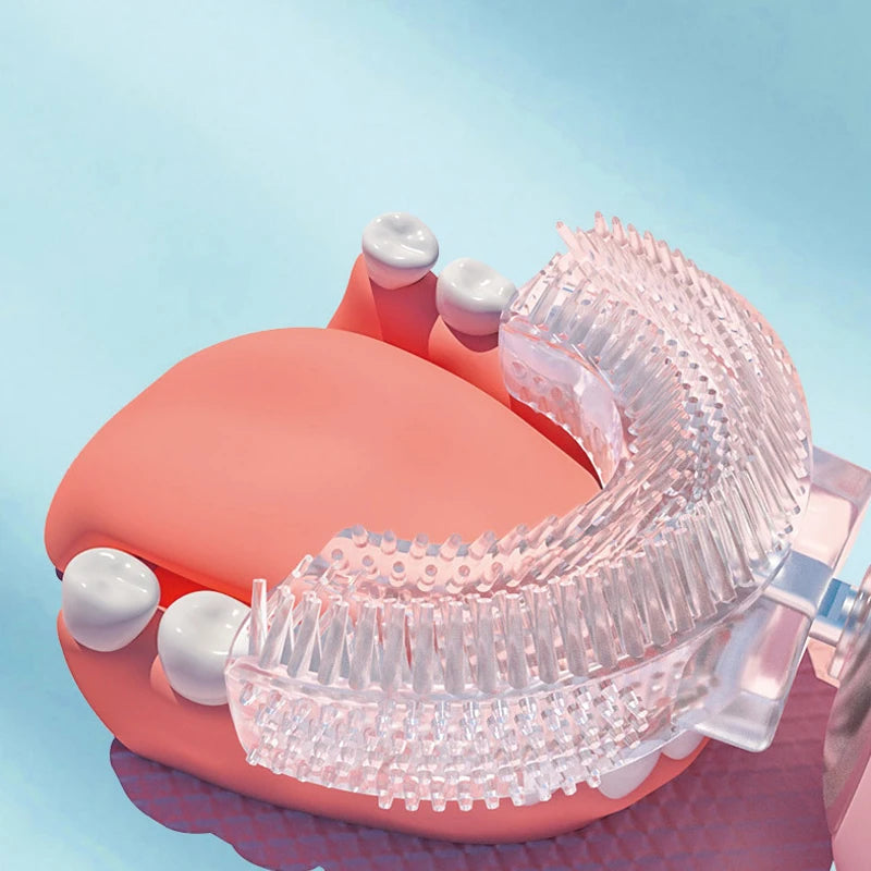 Kids U-shaped Teeth Whitening Electric Toothbrush childrensterritory