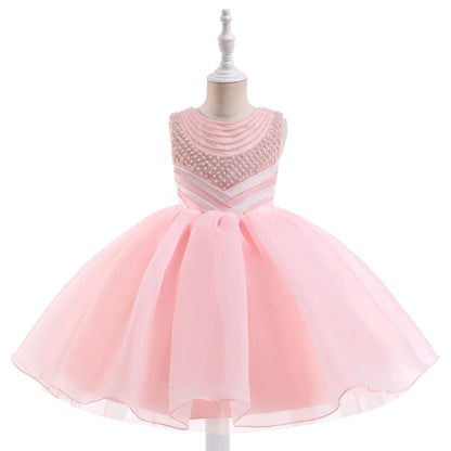 Elegant Bridesmaid Beading Design Girls Bridesmaid Dress