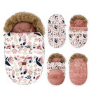 Printed Warm Thick Baby Carriage Sack childrensterritory